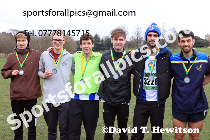 Senior Mens 2026 UK CAU Inter Counties Cross Country, Wollaton Park, Nottingham. Photo: David T. Hewitson/Sports for All Pics